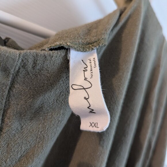 Melow par Mélissa Bolduc - Sage Linen Hanjana Dress - Picture 8 of 10